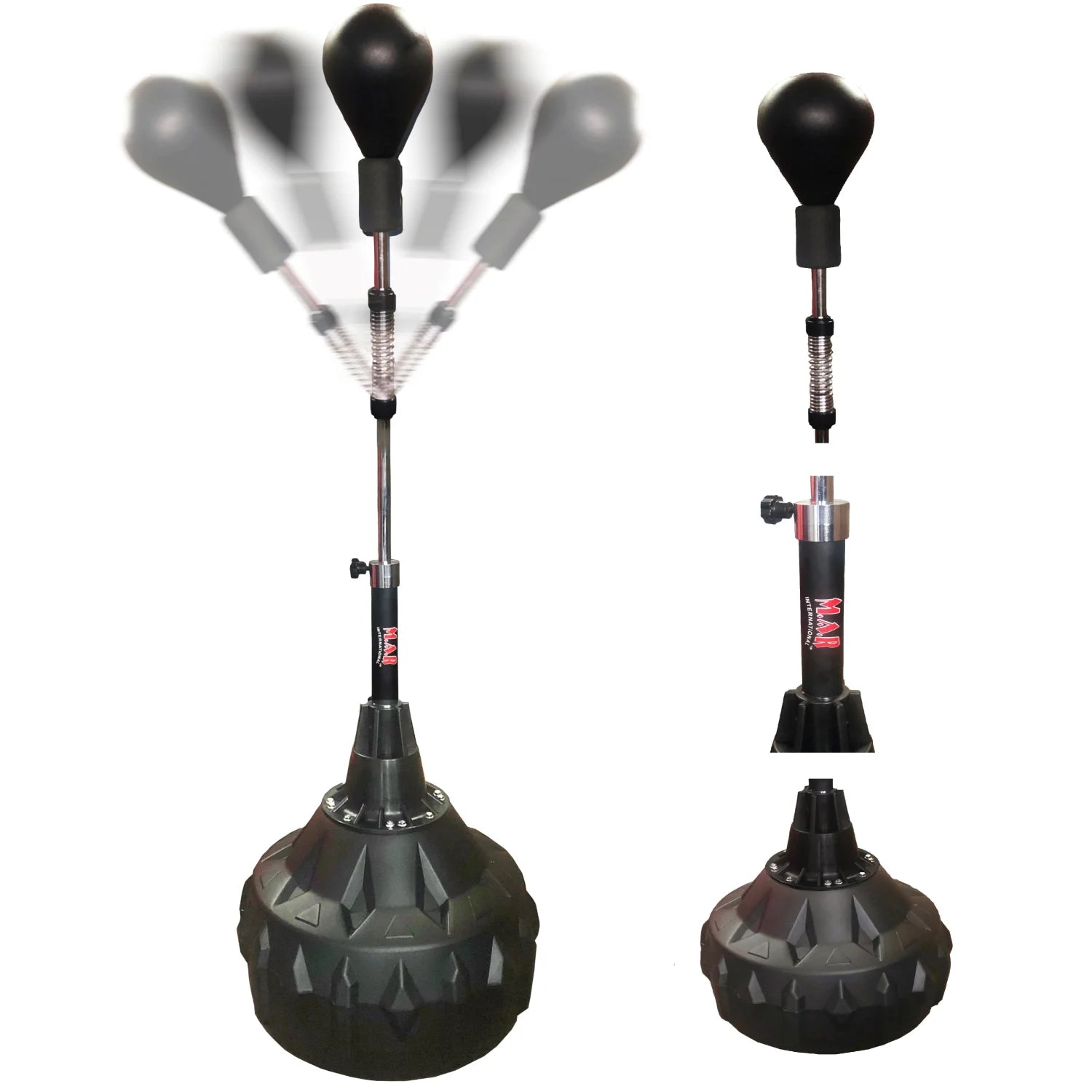 MAR-264B | Free Standing Cobra Speed and Reflex Ball Adjustable Height - POD