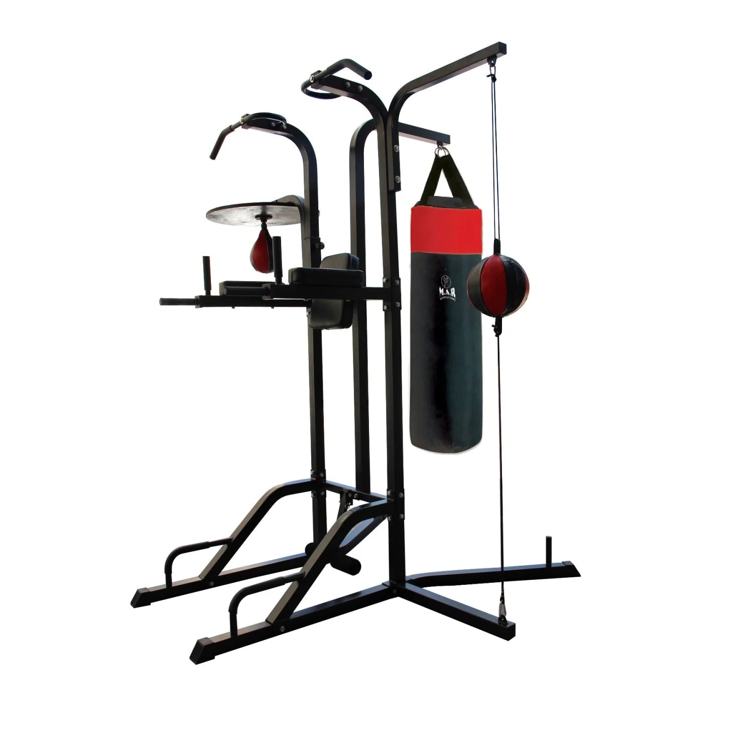 MAR-287B | Four Station Boxing Gym - Freestanding Bag (2BL)
