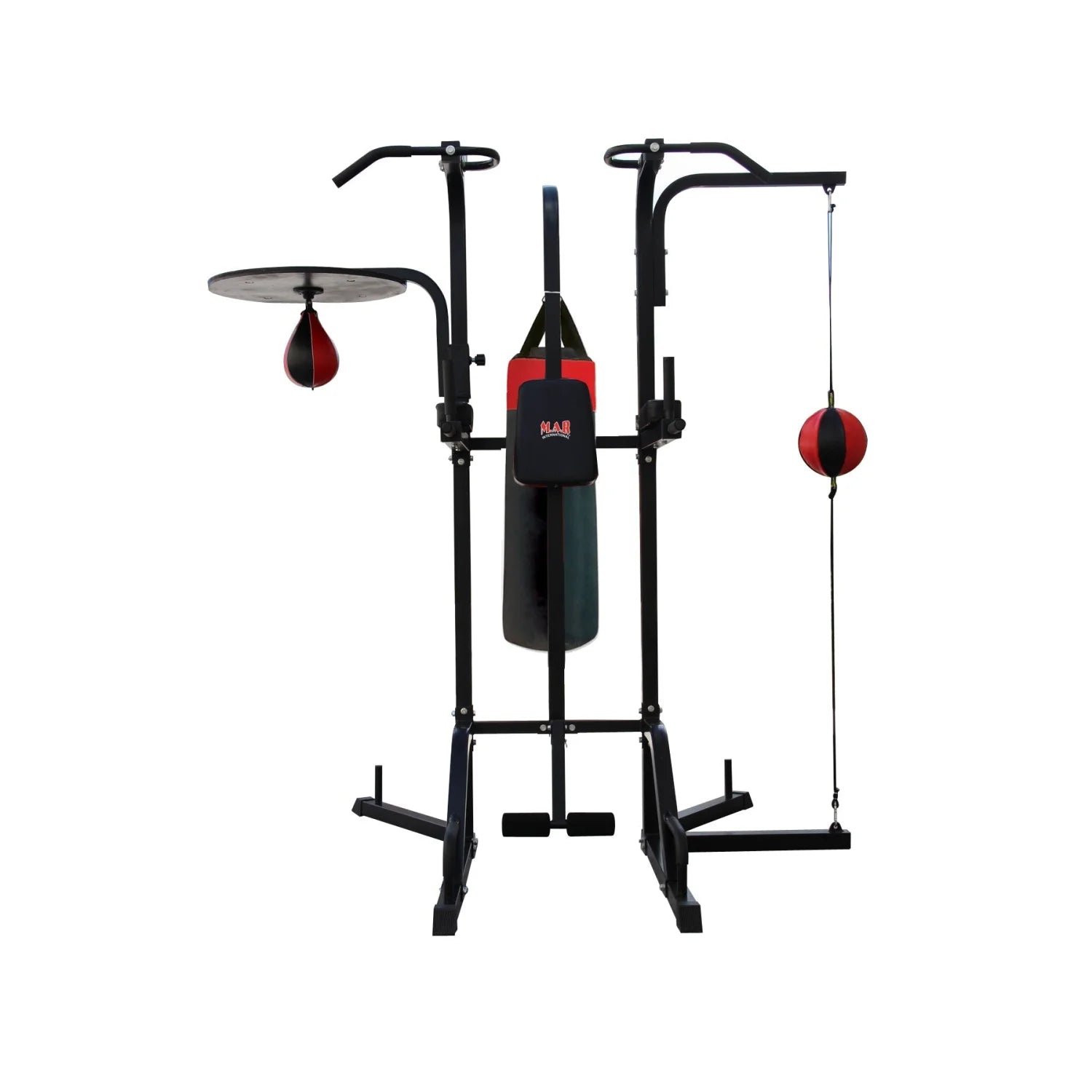 MAR-287B | Four Station Boxing Gym - Freestanding Bag (2BL)