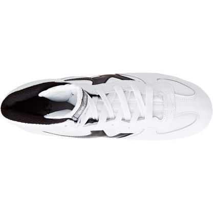 MAR-295A | White Wrestling Shoes w/ Black Outlines - Shoes