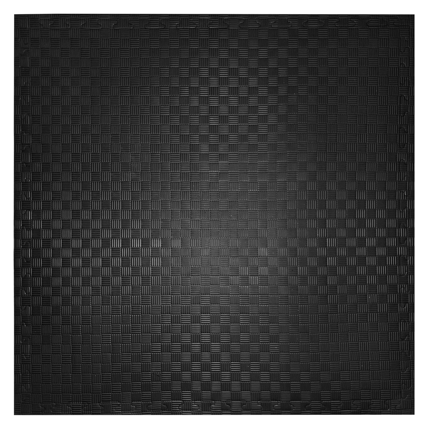 MAR-296B | Red/Black Jigsaw Floor Mats (20mm [1m x 1m] Square) - Mats