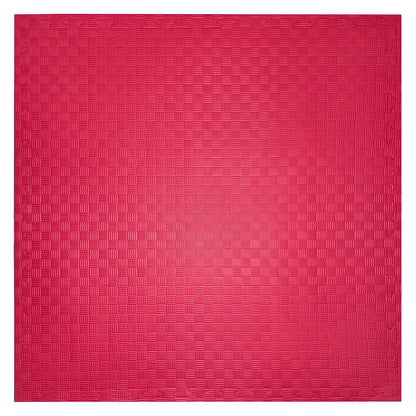 MAR-296B | Red/Black Jigsaw Floor Mats (20mm [1m x 1m] Square) - Mats