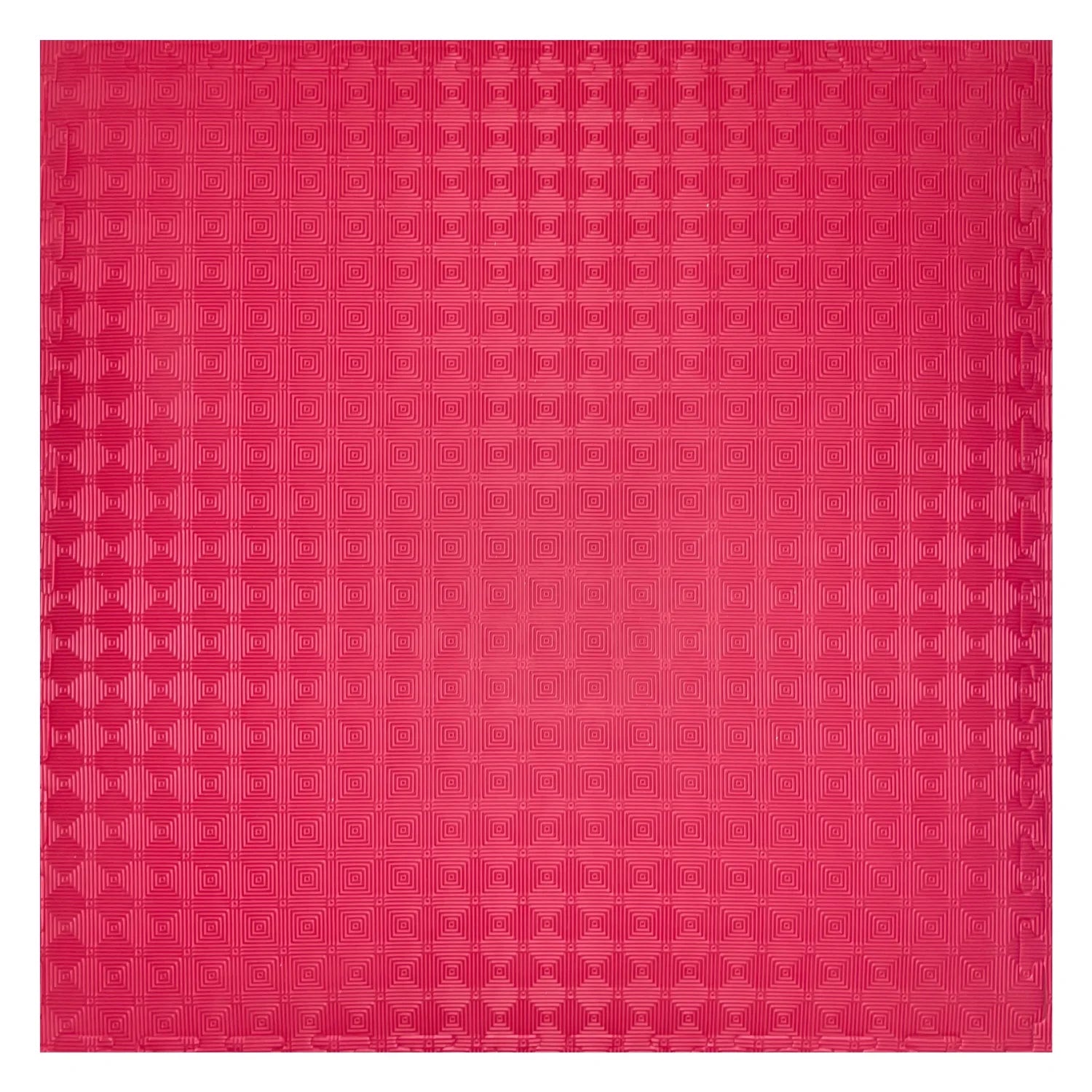 MAR-297B | Red/Black Jigsaw Floor Mats (40mm [1m x 1m] Square) - Mats