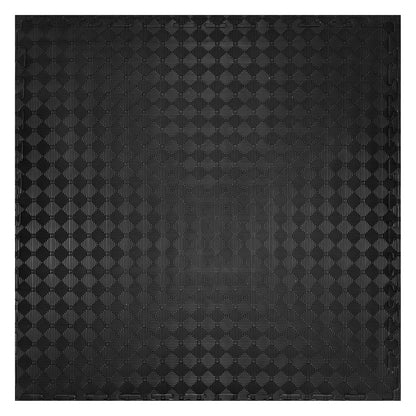 MAR-297B | Red/Black Jigsaw Floor Mats (40mm [1m x 1m] Square) - Mats