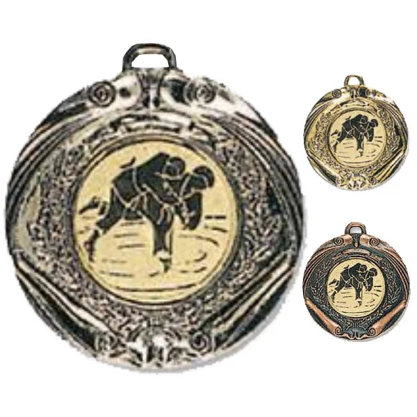 MAR-335B | Silver Judo Medal - Small Accessories