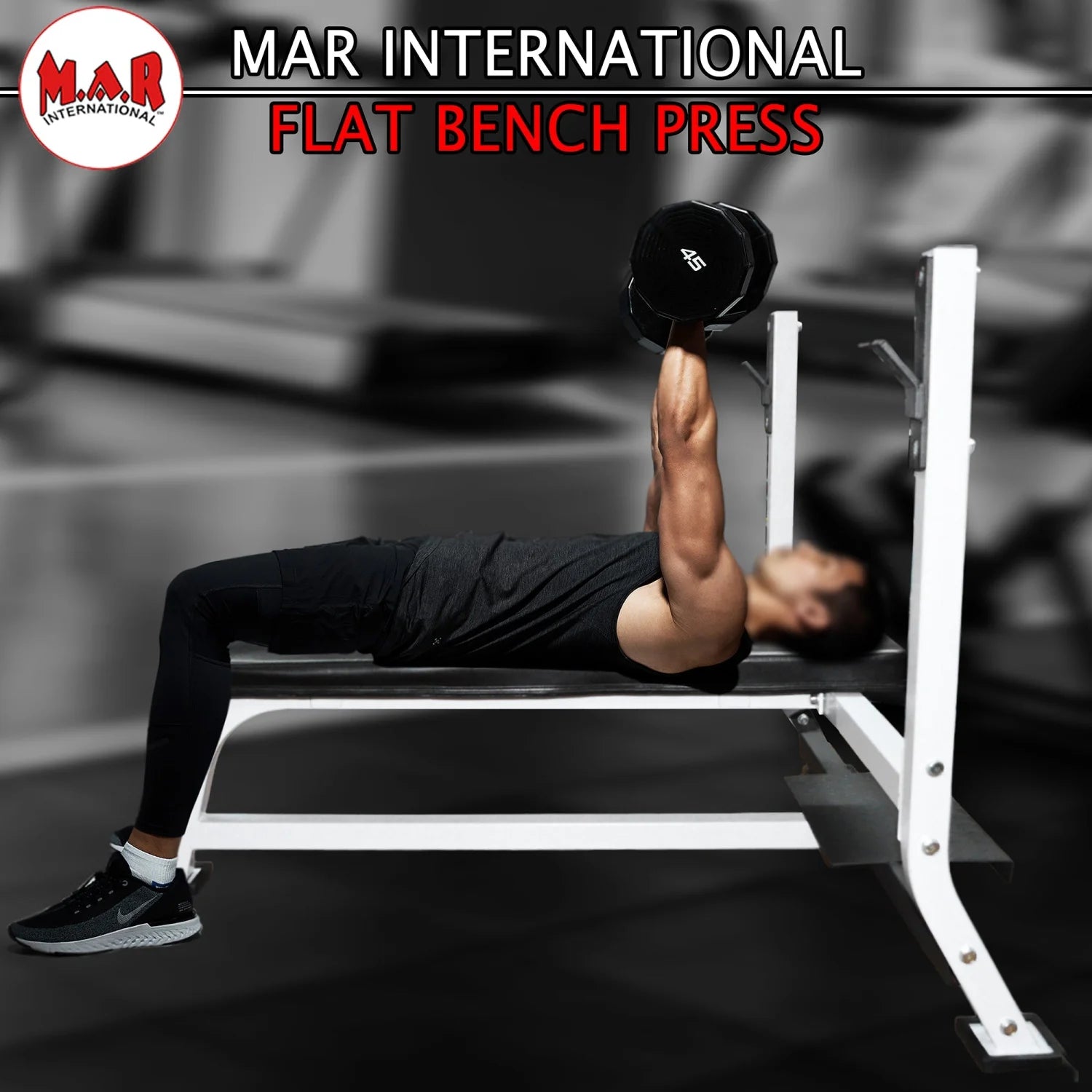 MAR-341 | Heavy-Duty Flat Bench Press - Benches (2B)