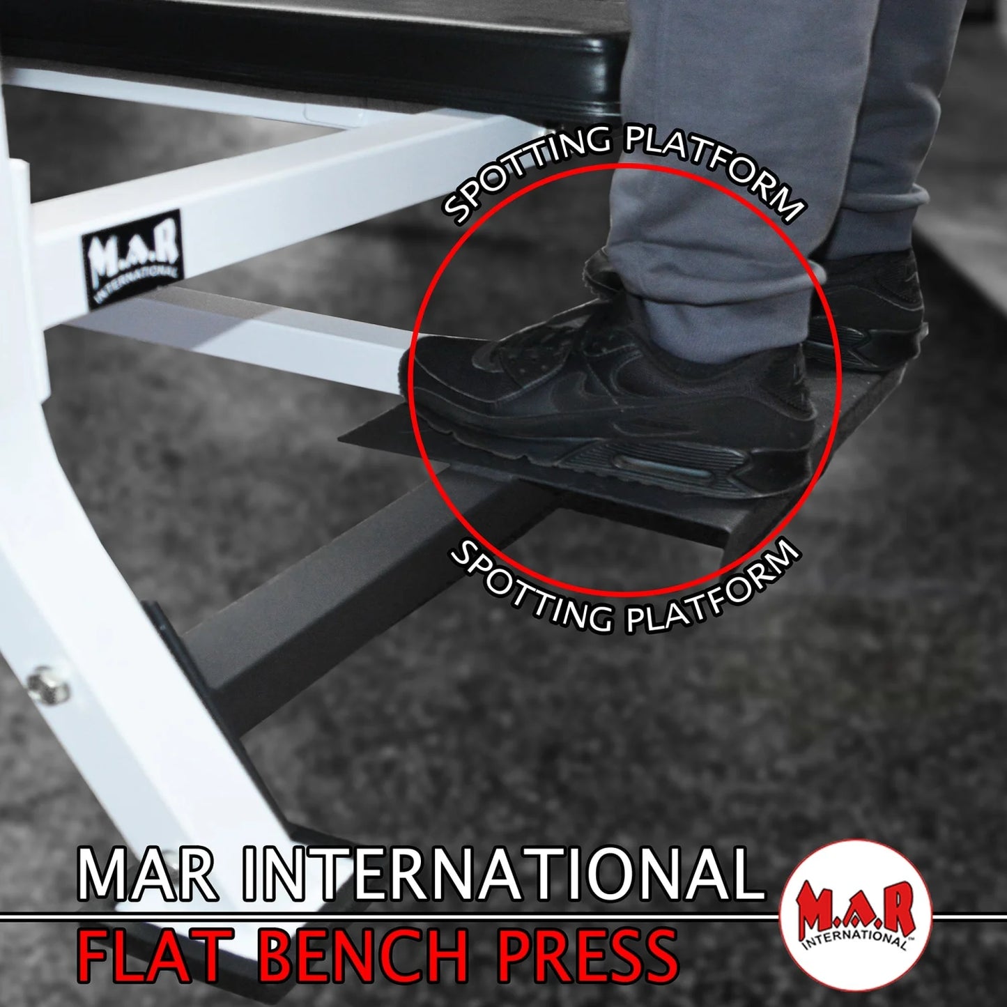 MAR-341 | Heavy-Duty Flat Bench Press - Benches (2B)