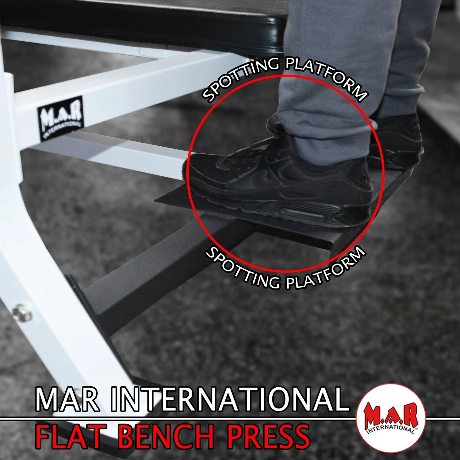 MAR-341 | Heavy-Duty Flat Bench Press - Benches (2B)