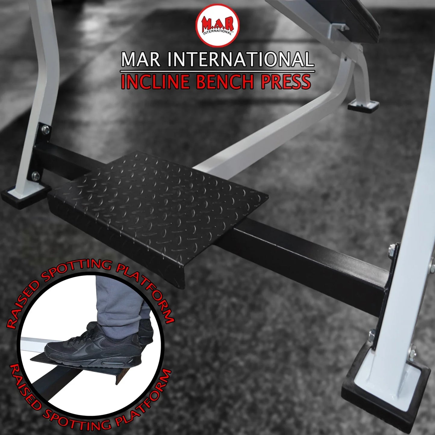 MAR-345 | Heavy-duty Incline Bench Press - Benches (1B)