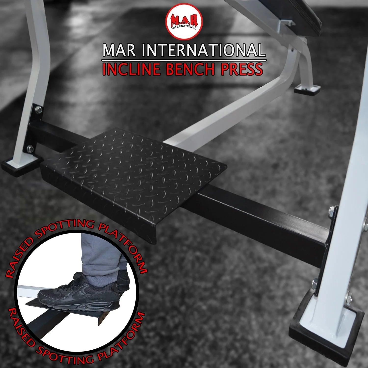 MAR-345 | Heavy-duty Incline Bench Press - Benches (1B)