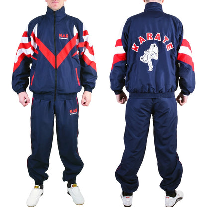 MAR-361 | Navy-Blue Tracksuit Sports Uniform - Uniforms