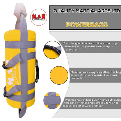MAR-371 | 10KG Power Core Weighted Bag (YELLOW) - Large Accessories