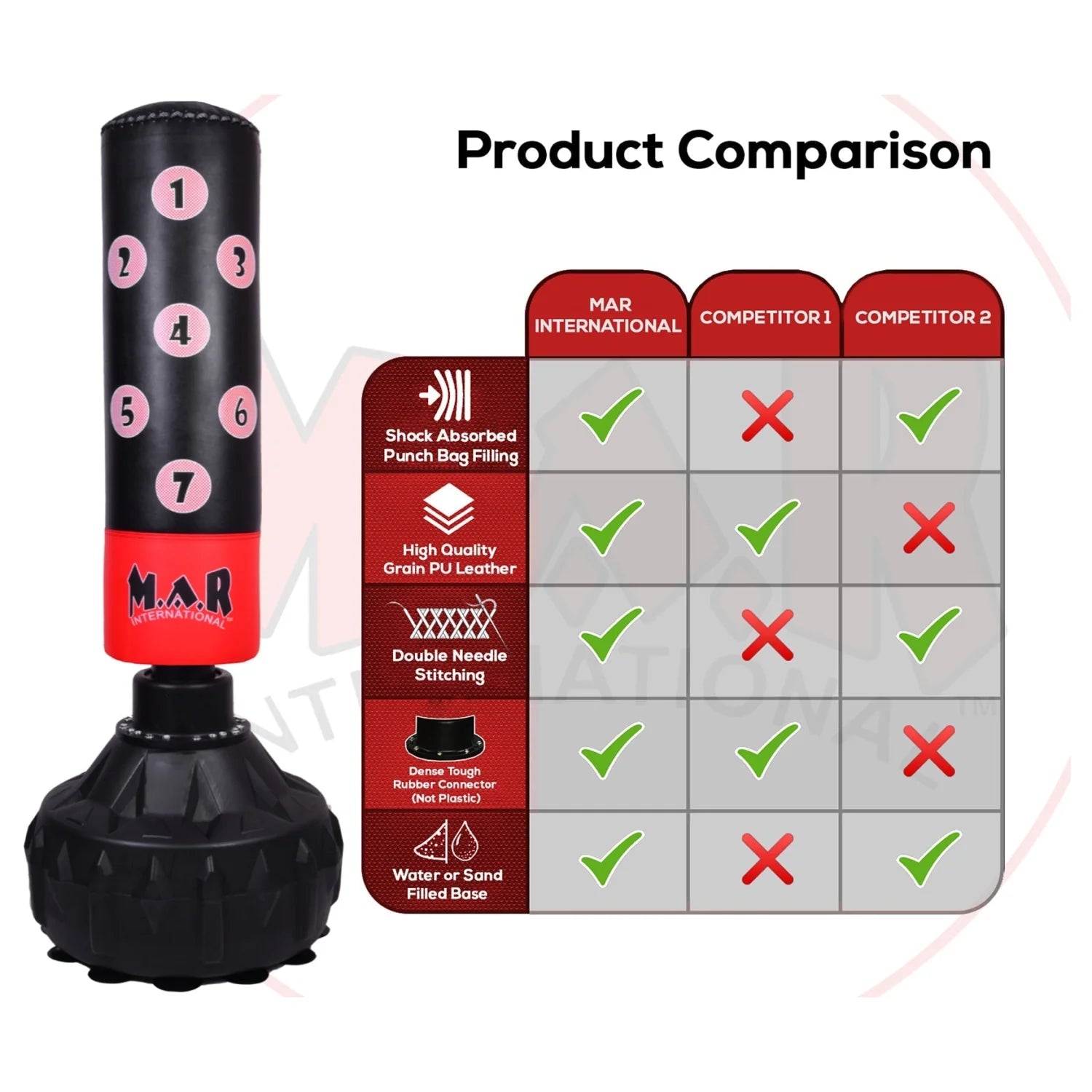 MAR-373C | Freestanding Punch Bag - Freestanding Bag (2B)