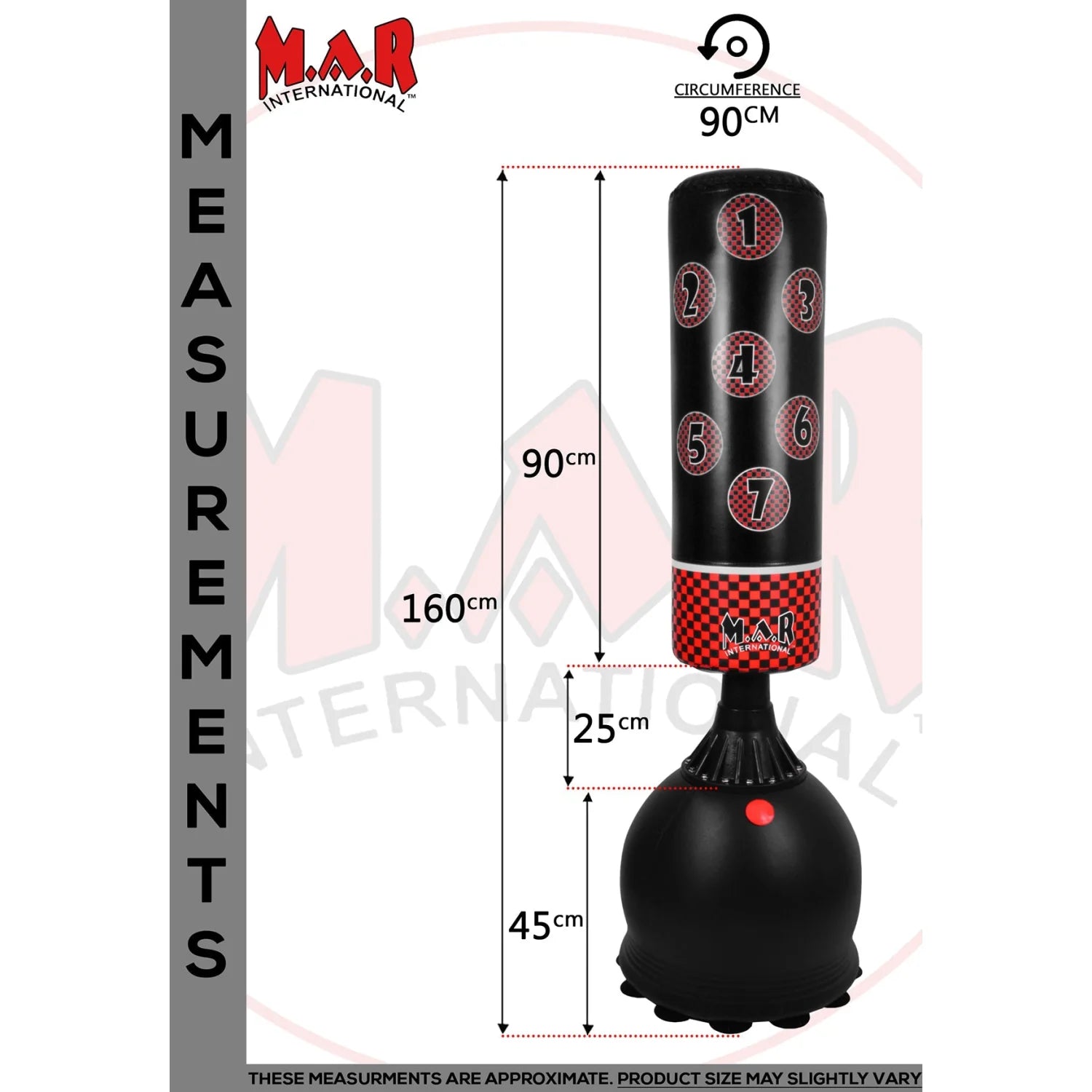 MAR-373D | Freestanding Punch Bag - Freestanding Bag (2B)