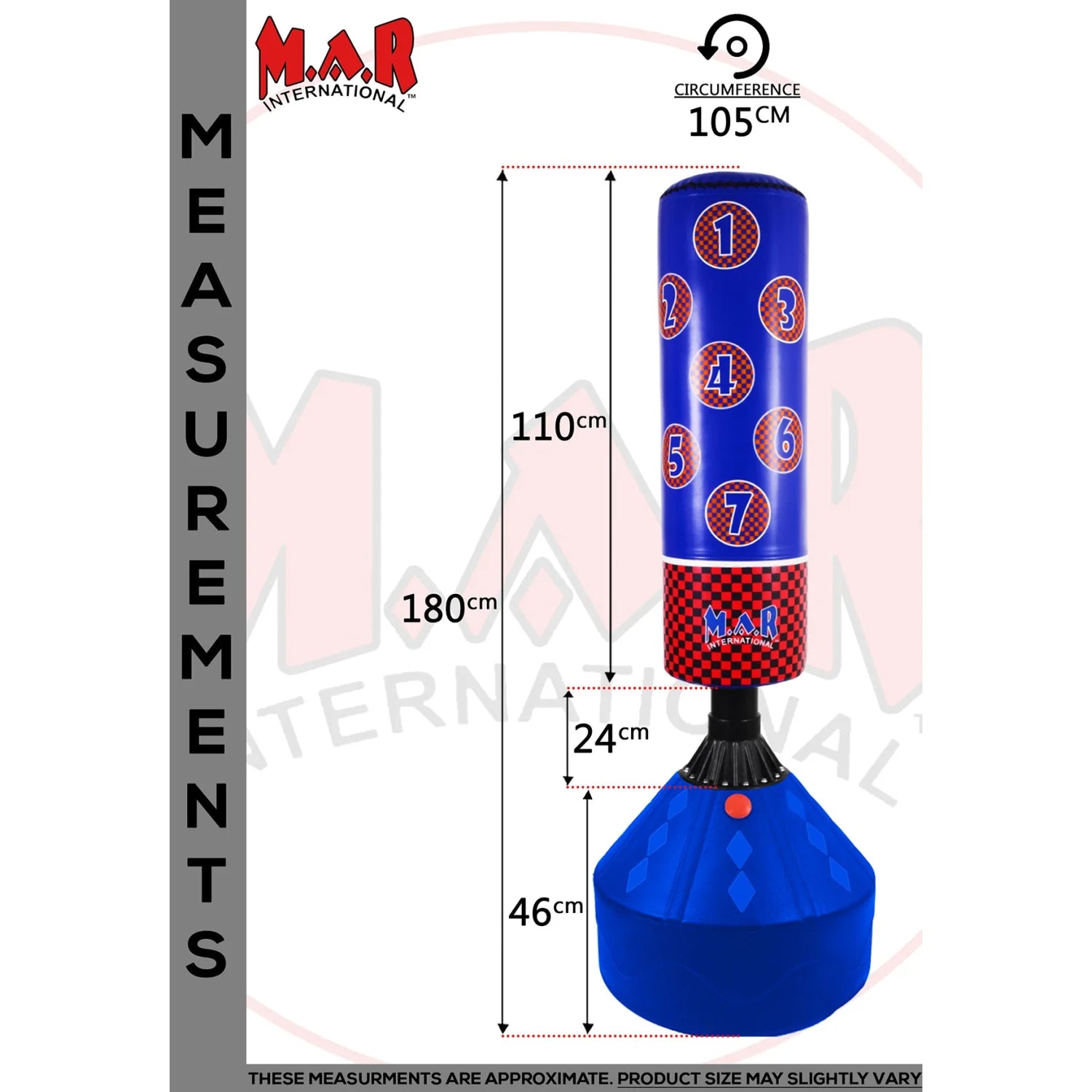 MAR-374E | Freestanding Striking Bag - Freestanding Bag (2BL)