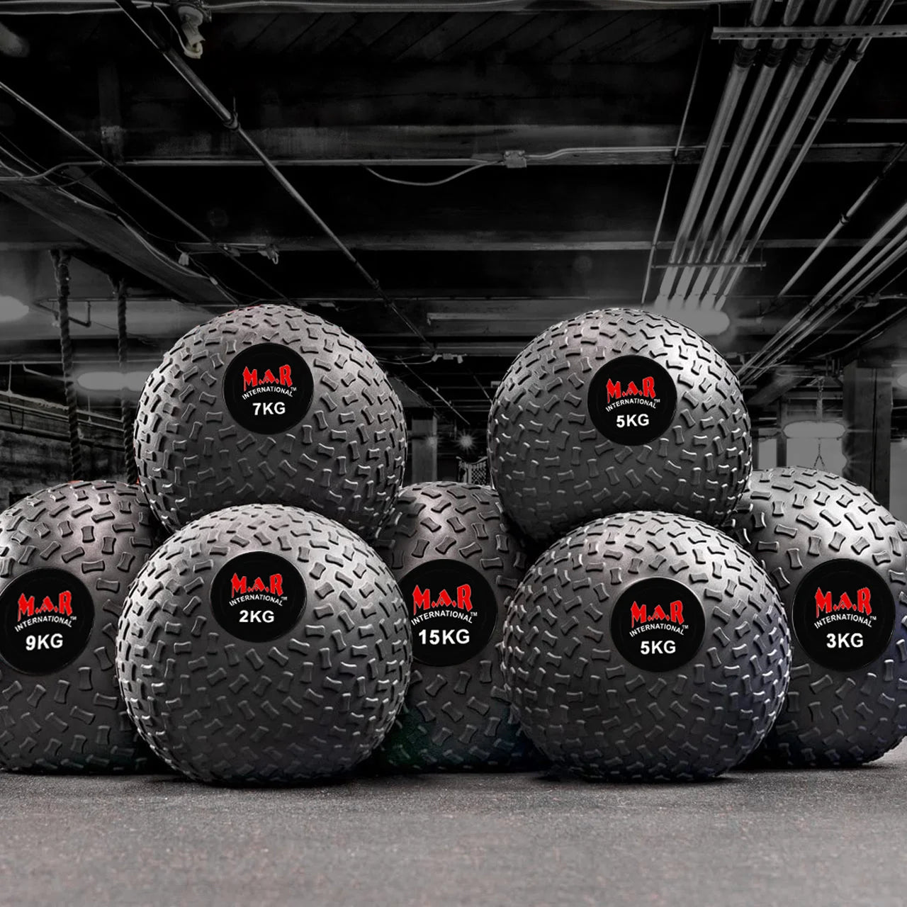 MAR-384 | Slam Balls - Assorted Weights (3-15Kg) - Sports Balls