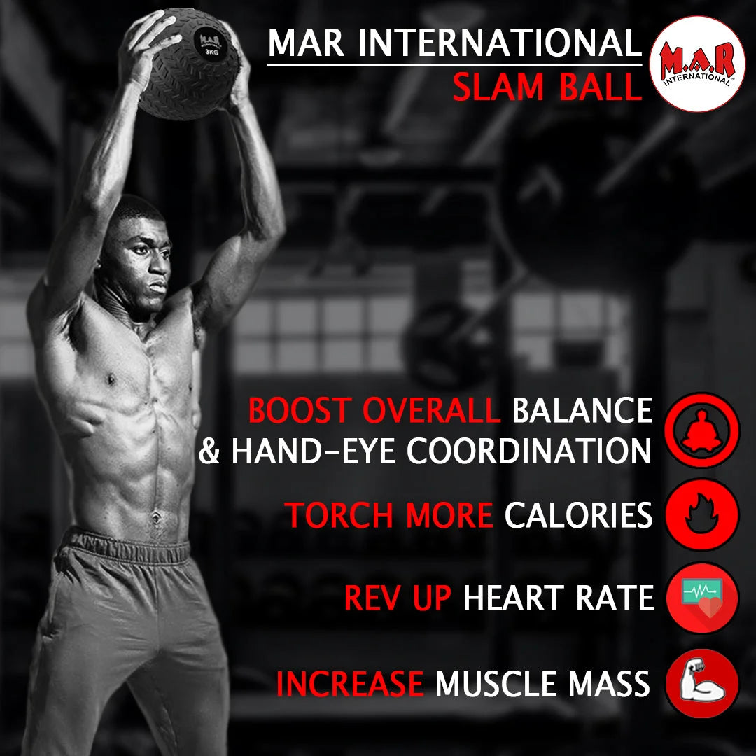 MAR-384 | Slam Balls - Assorted Weights (3-15Kg) - Sports Balls