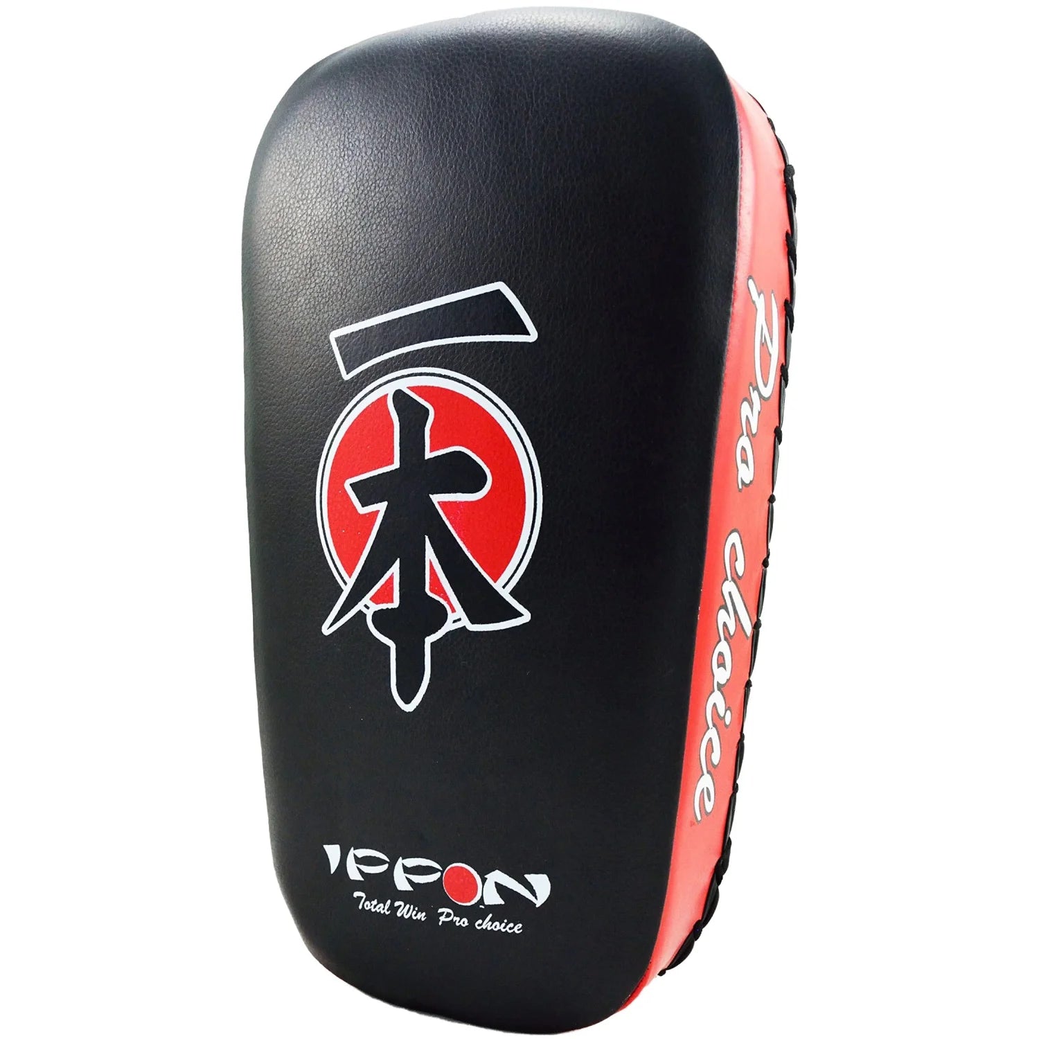 MAR-401A | Black + Red IPPON Heavy Genuine Leather Thai Pad - Pads