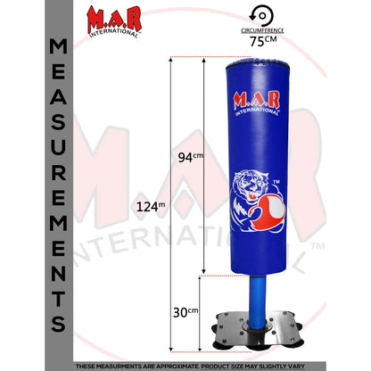 MAR-419A | Blue Kids Freestanding Heavy Bag - Freestanding Bag (1B)
