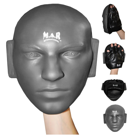 MAR-424 | Human Face Focus Mitt - quality-martial-arts