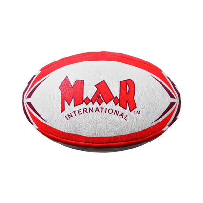 MAR-436B | Red Rugby Training Ball - Size 3 - Small Accessories