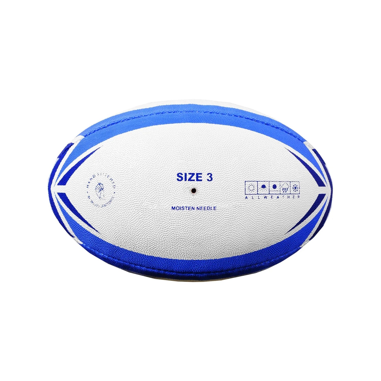 MAR-436D | Blue Rugby Training Ball - Size 3 - Small Accessories