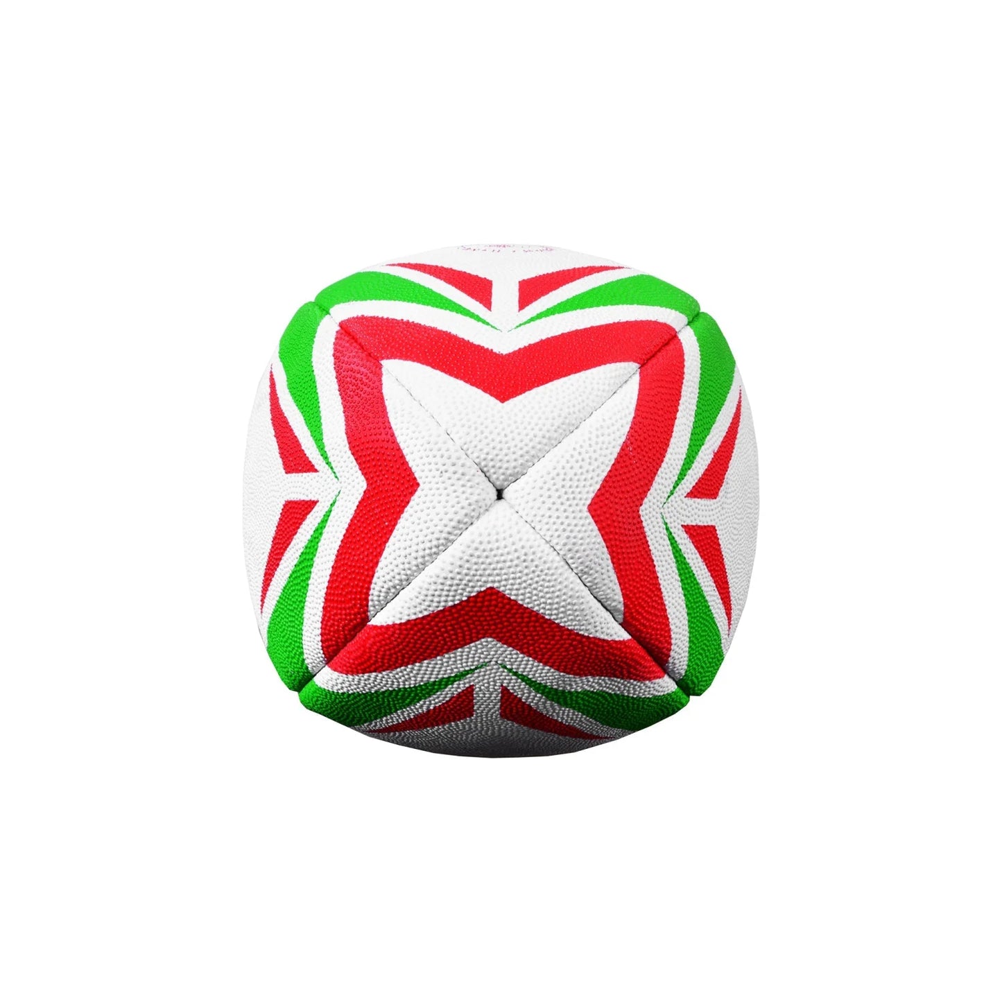 MAR-436E | Green & Red Rugby Training Ball - Size 3 - Small Accessories