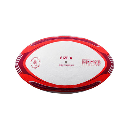 MAR-436G | Red Rugby Training Ball - Size 4 - Small Accessories