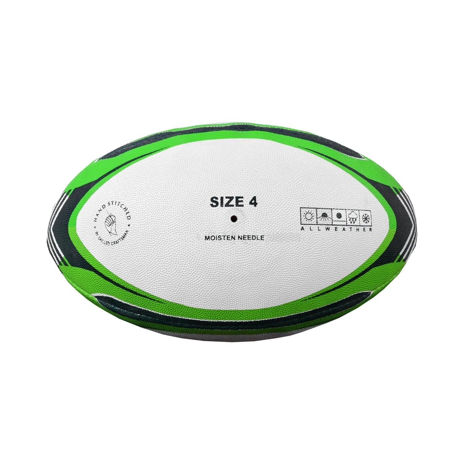 MAR-436H | Green Rugby Training Ball - Size 4 - Small Accessories