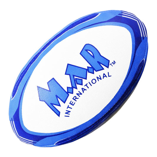 MAR-436I | Blue Rugby Training Ball - Size 4 - Small Accessories