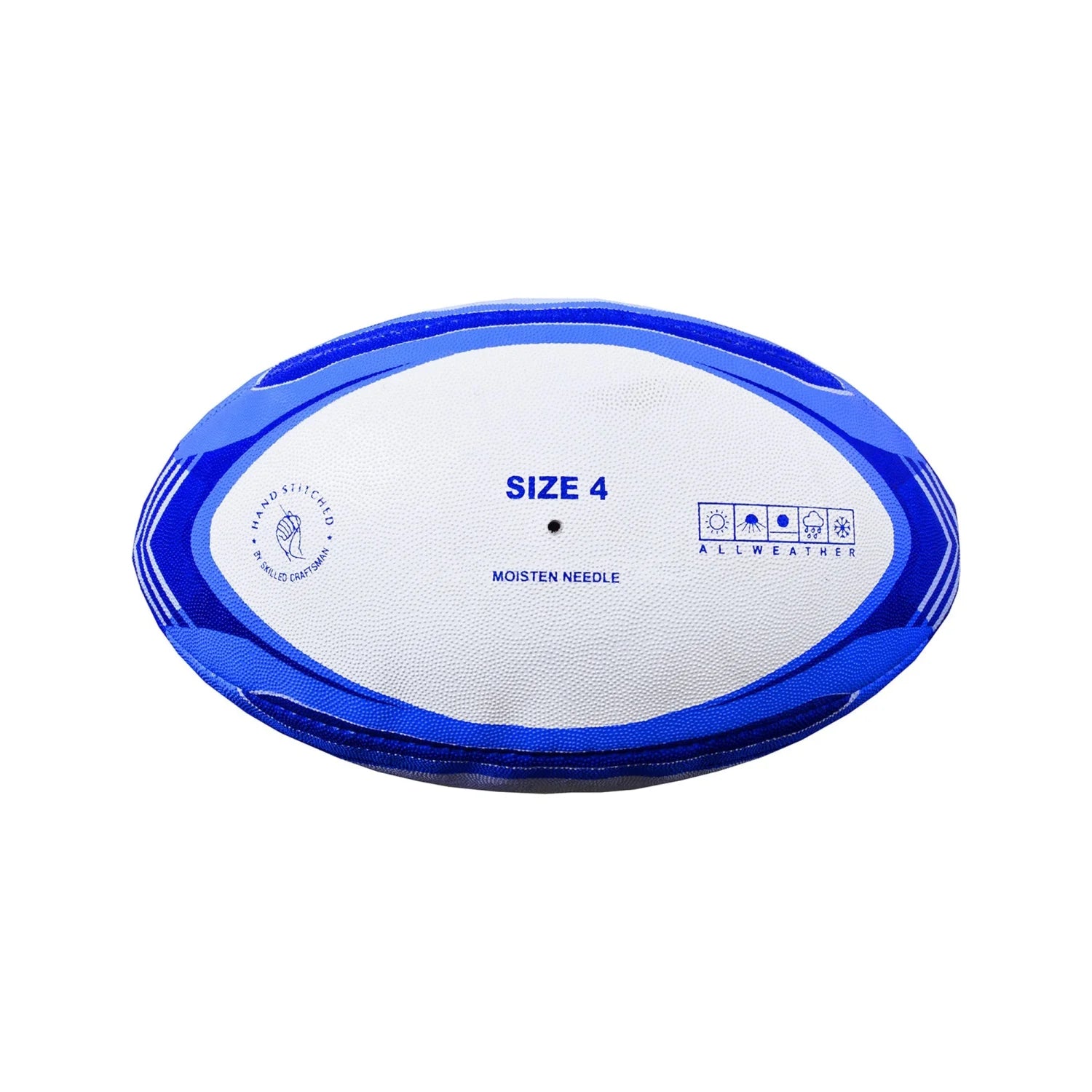 MAR-436I | Blue Rugby Training Ball - Size 4 - Small Accessories
