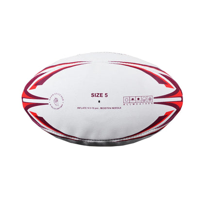 MAR-436N | Red Rugby Training Ball - Size 5 - Small Accessories