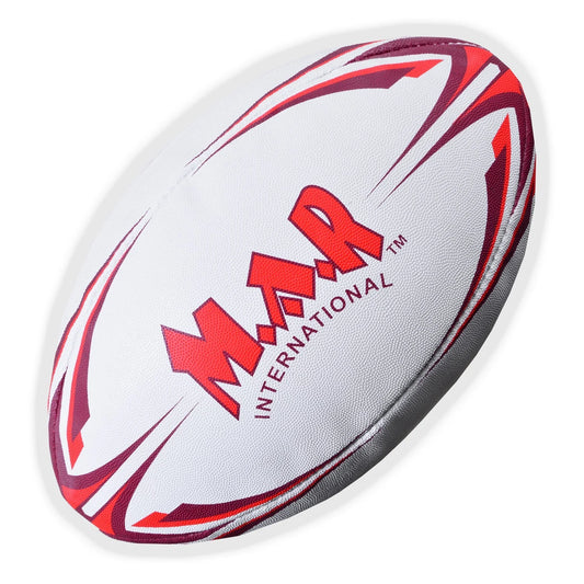 MAR-436N | Red Rugby Training Ball - Size 5 - Small Accessories