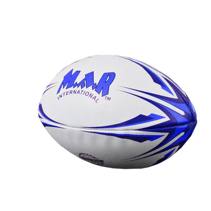 MAR-436P | Blue Rugby Training Ball - Size 5 - Small Accessories