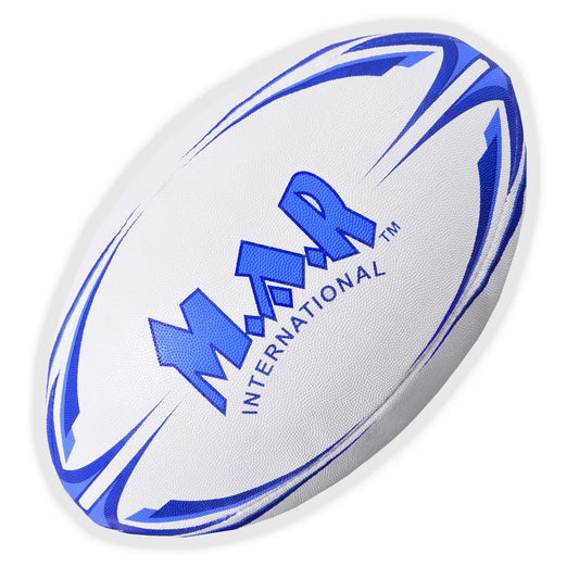 MAR-436P | Blue Rugby Training Ball - Size 5 - Small Accessories