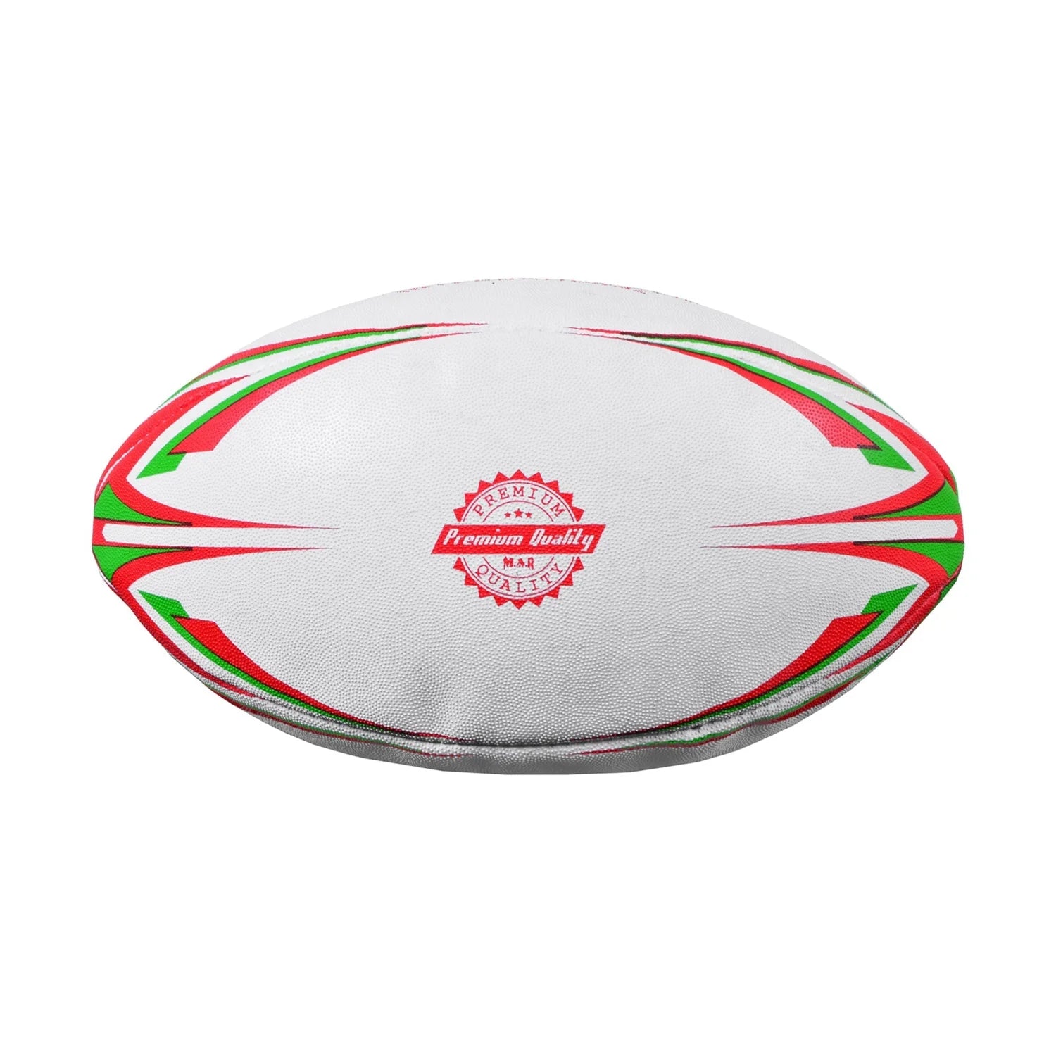 MAR-436Q | Red & Green Rugby Training Ball - Size 5 - Small Accessories