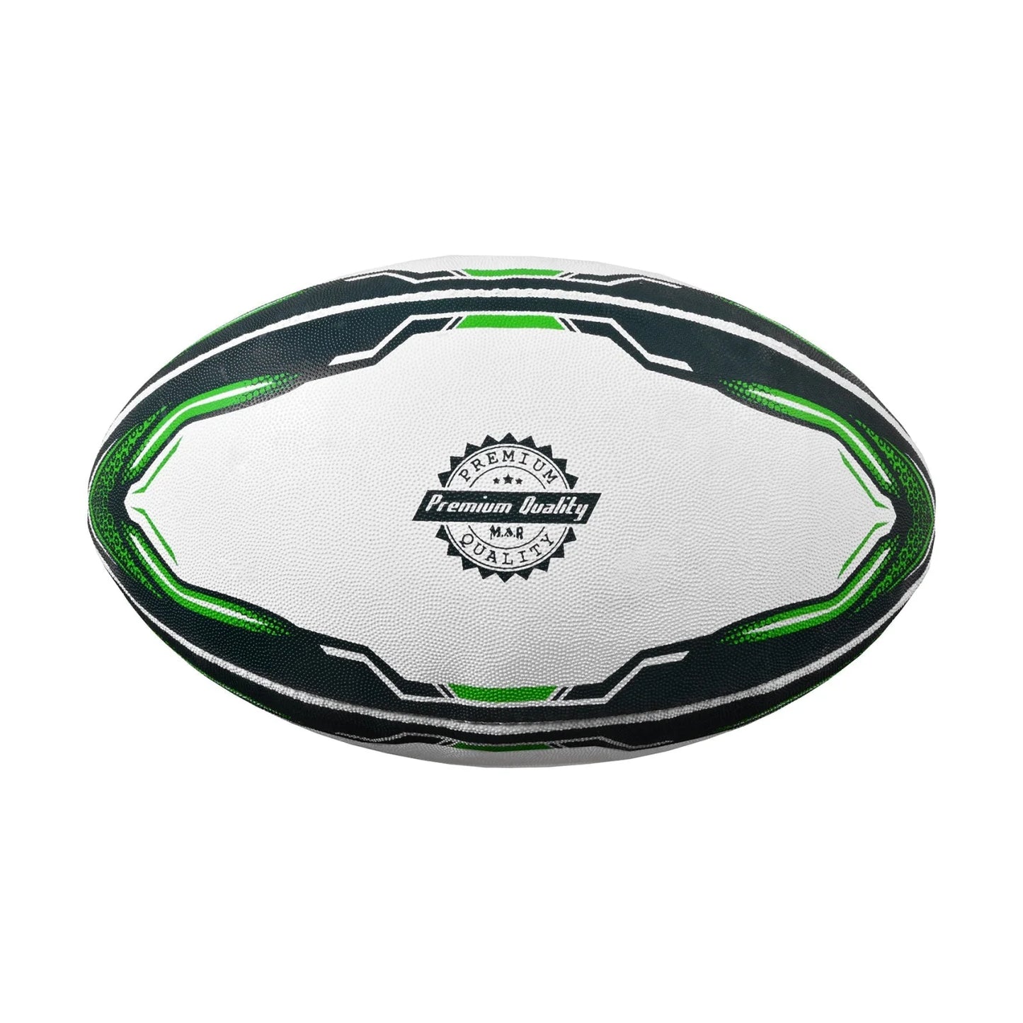 MAR-437B | Match Pro Green Rugby Training Ball - Size 5 - Small Accessories