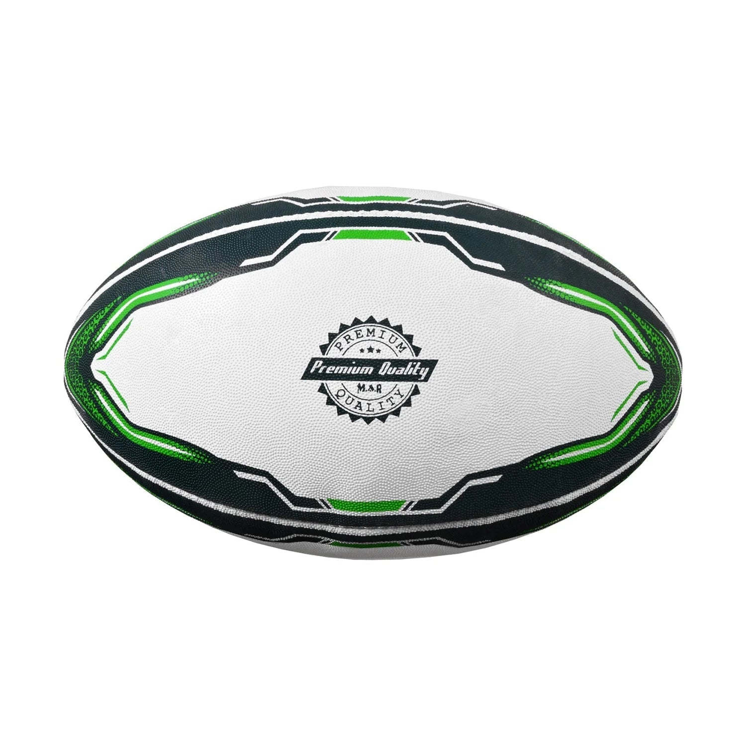 MAR-437B | Match Pro Green Rugby Training Ball - Size 5 - Small Accessories