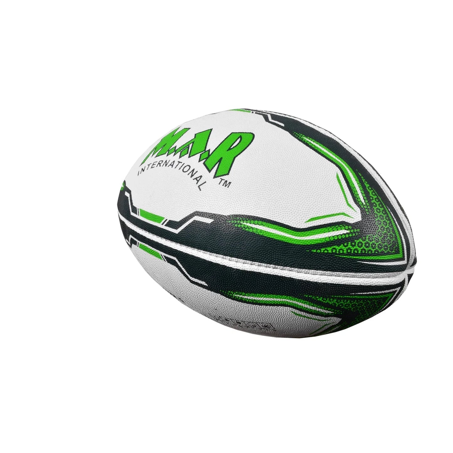 MAR-437B | Match Pro Green Rugby Training Ball - Size 5 - Small Accessories