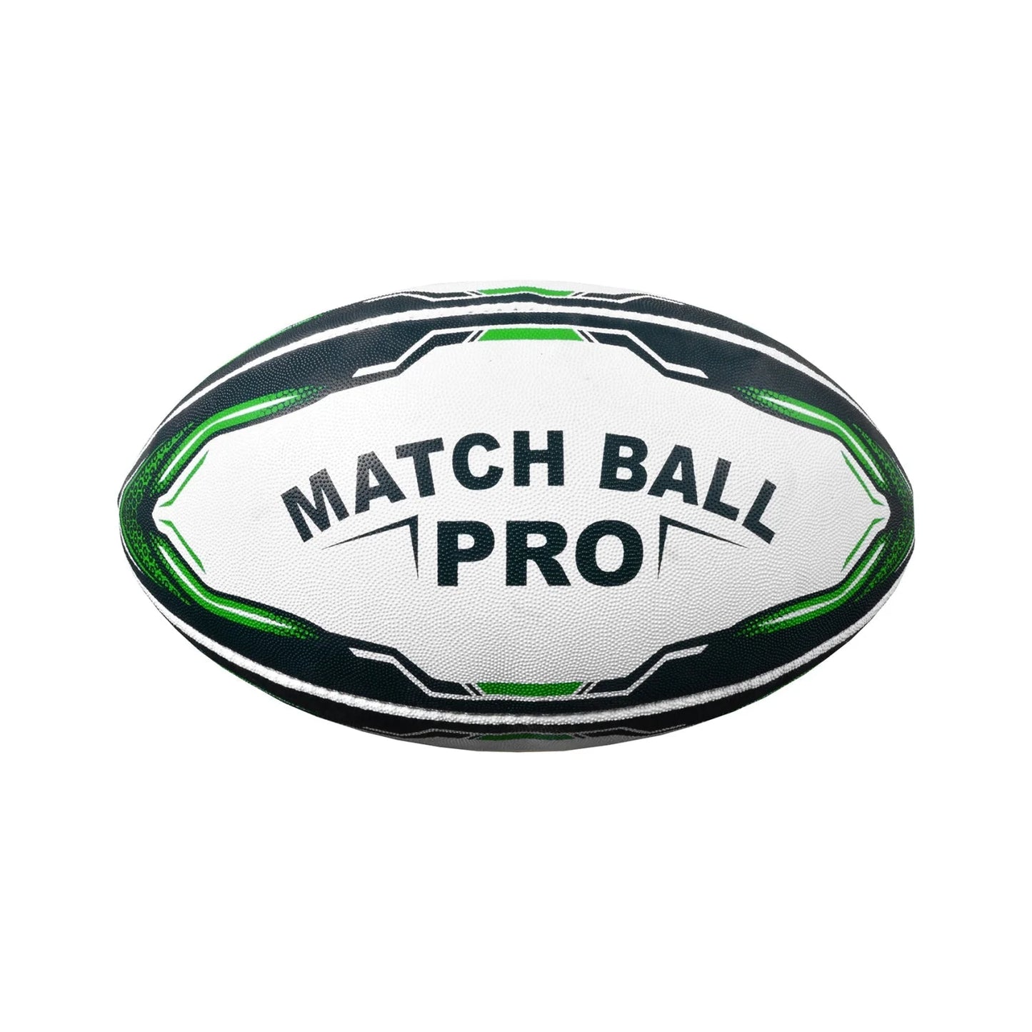MAR-437B | Match Pro Green Rugby Training Ball - Size 5 - Small Accessories