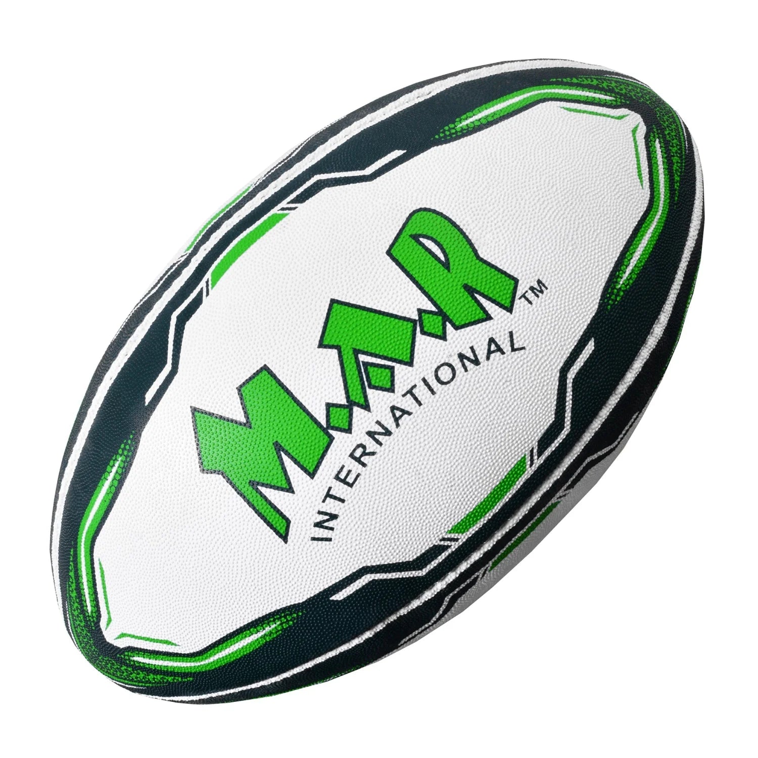 MAR-437B | Match Pro Green Rugby Training Ball - Size 5 - Small Accessories