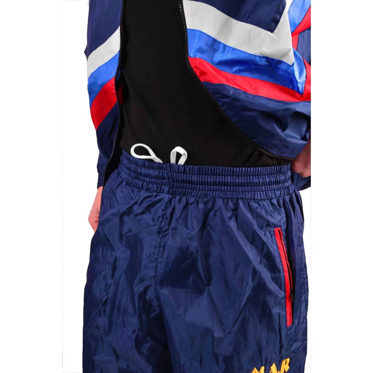 MAR-442 | Blue & Red Thai Boxing Tracksuit - Tracksuits