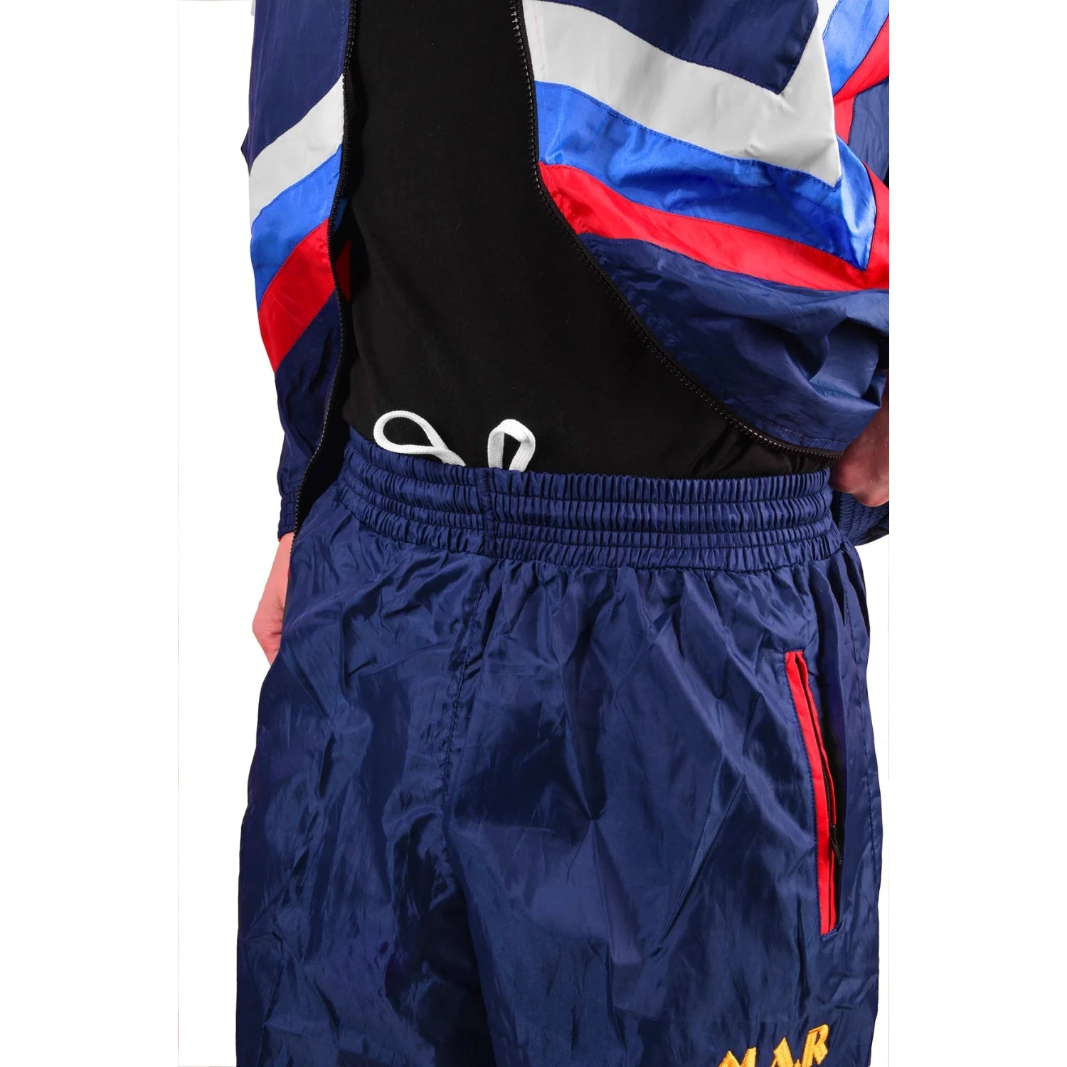 MAR-442 | Blue & Red Thai Boxing Tracksuit - Tracksuits