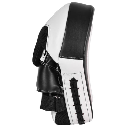 MAR-445D | White & Black Curved Focus Mitts - Focus Mitts