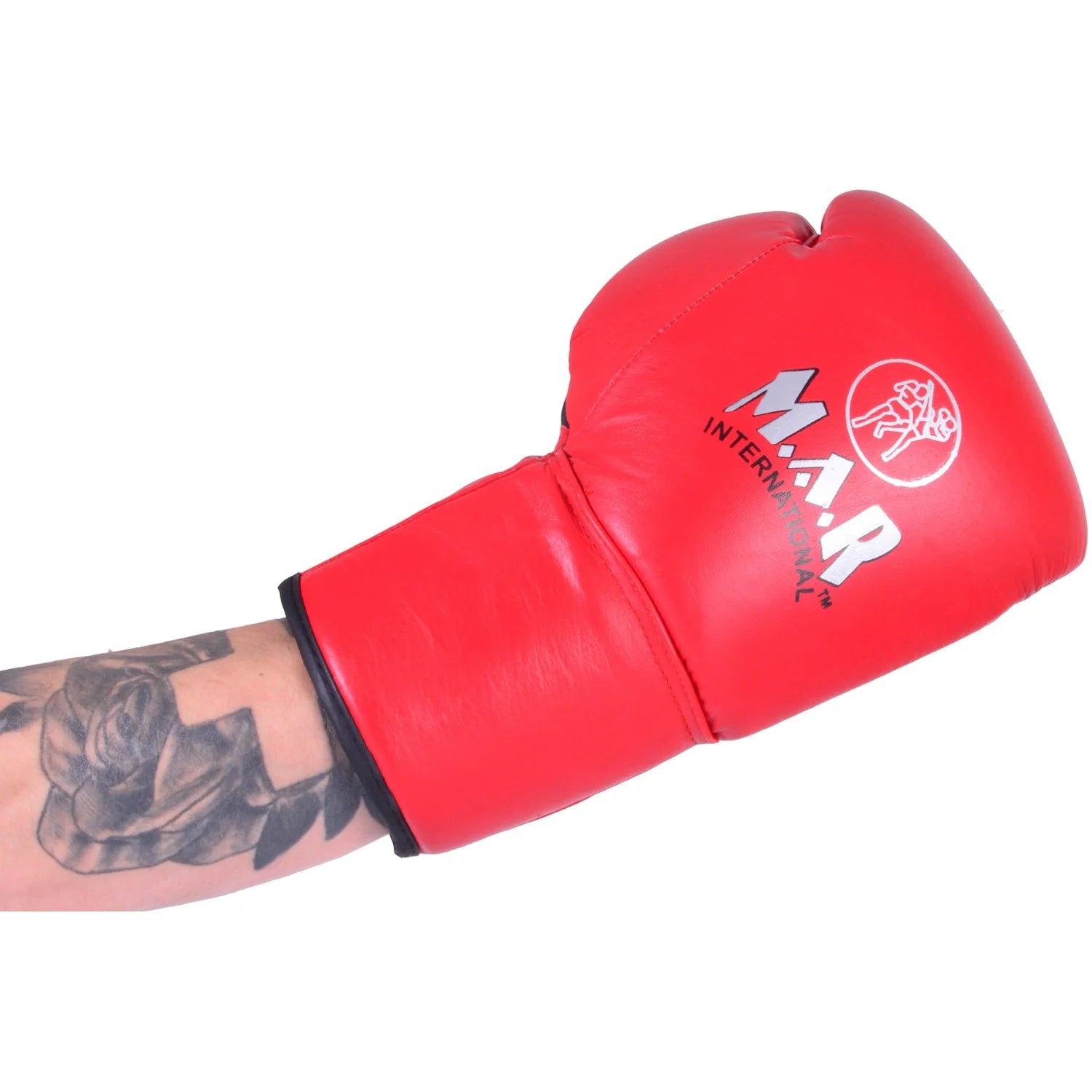 MAR-SP1 | Red Genuine Cowhide Leather Boxing Gloves - Gloves